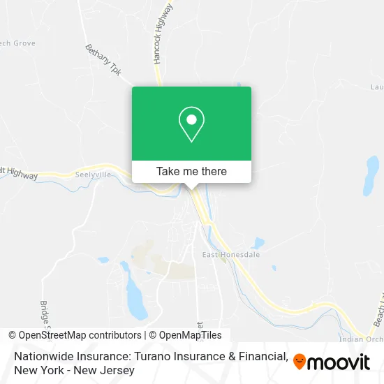 Nationwide Insurance: Turano Insurance & Financial map