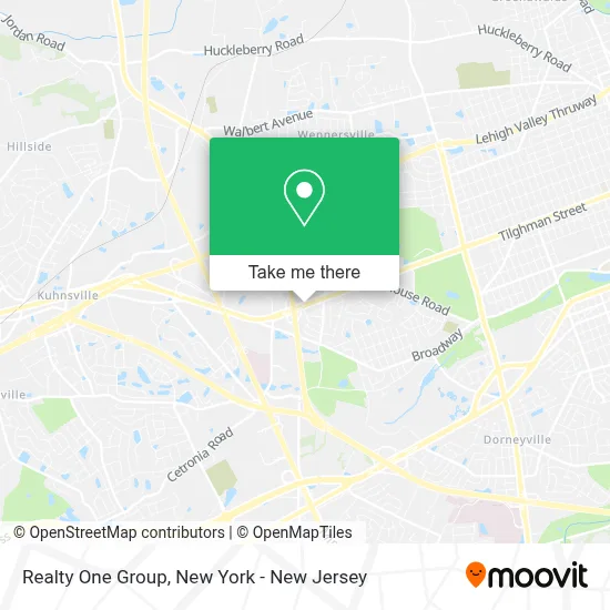 Realty One Group map
