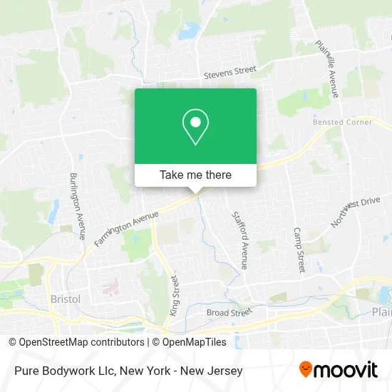 Pure Bodywork Llc map