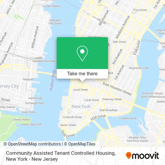 Community Assisted Tenant Controlled Housing map
