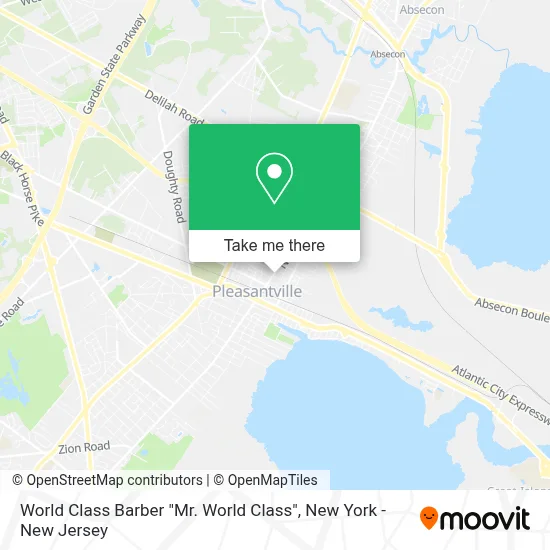 World Class Barber "Mr. World Class" map