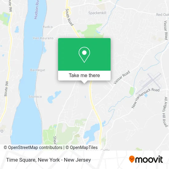 Time Square map
