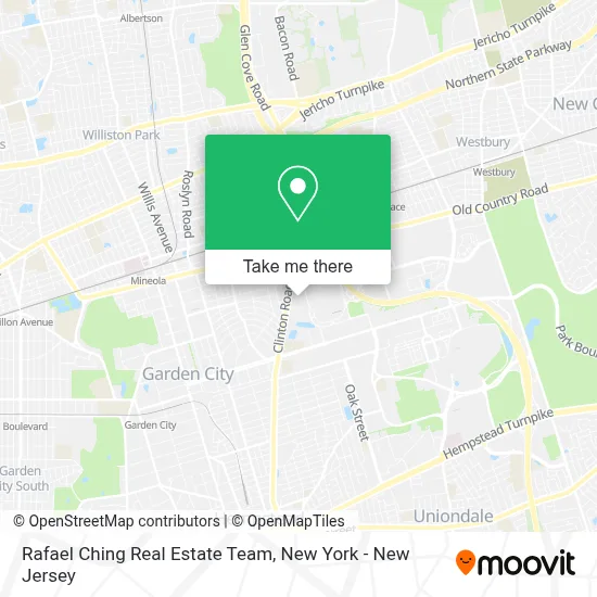 Rafael Ching Real Estate Team map