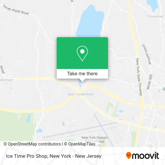 Ice Time Pro Shop map
