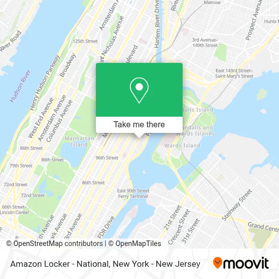 Amazon Locker - National map