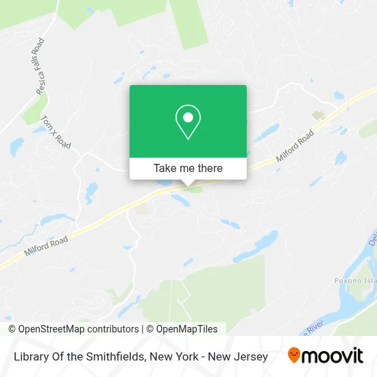 Library Of the Smithfields map