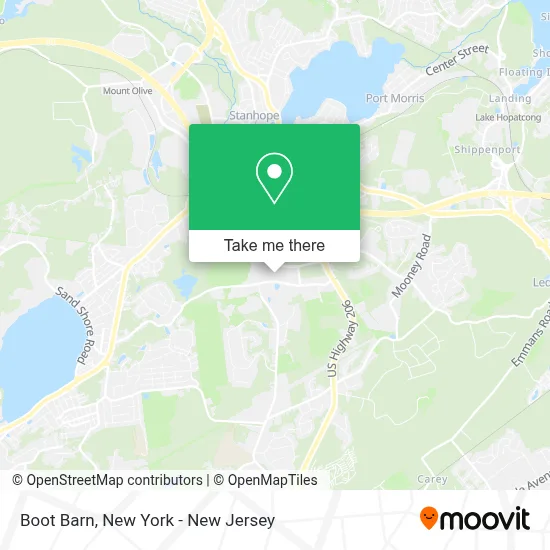 Boot Barn map