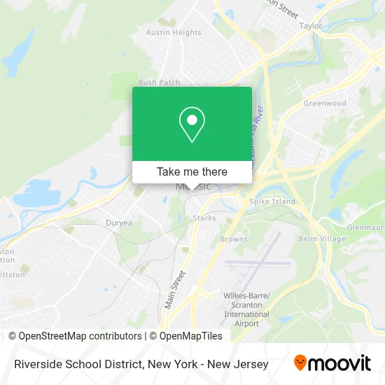 Riverside School District map