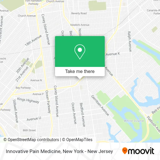 Innovative Pain Medicine map