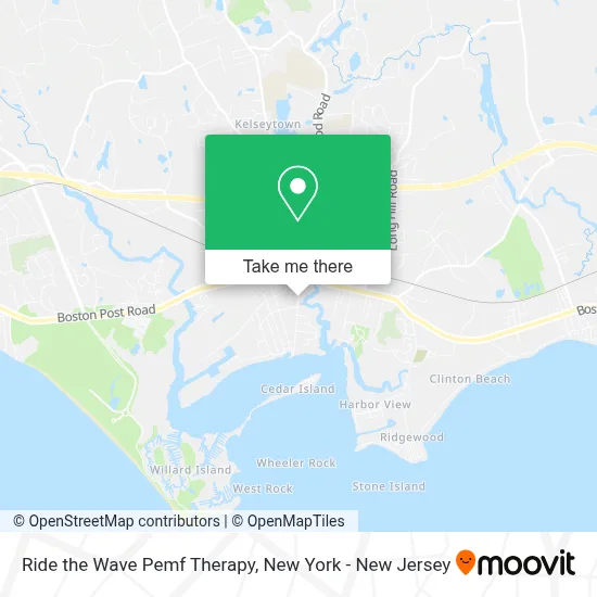 Ride the Wave Pemf Therapy map