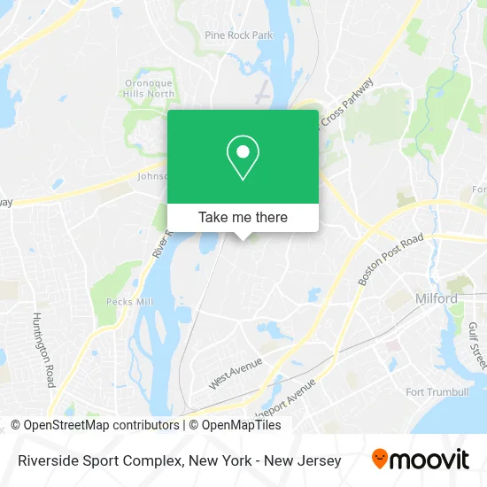 Riverside Sport Complex map