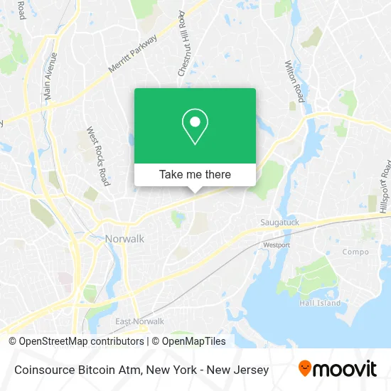 Coinsource Bitcoin Atm map