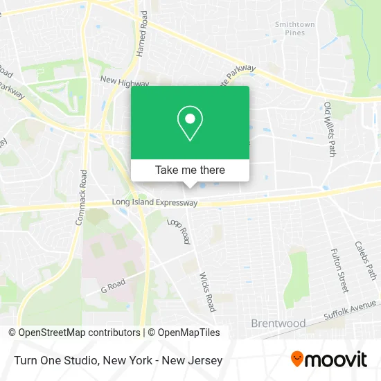 Turn One Studio map