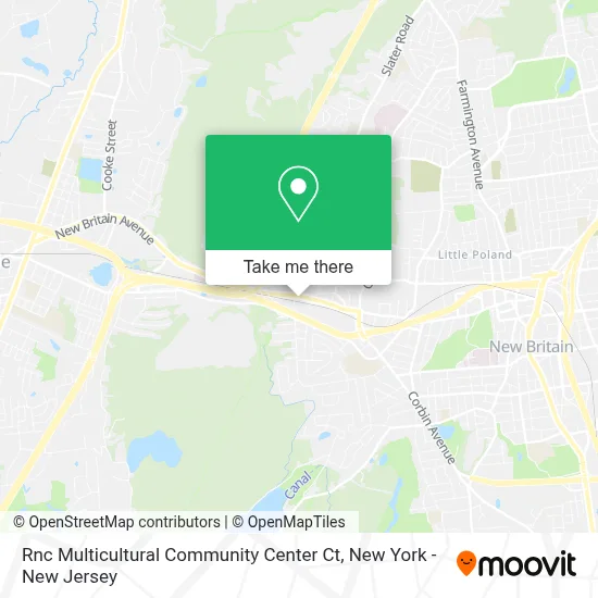 Rnc Multicultural Community Center Ct map