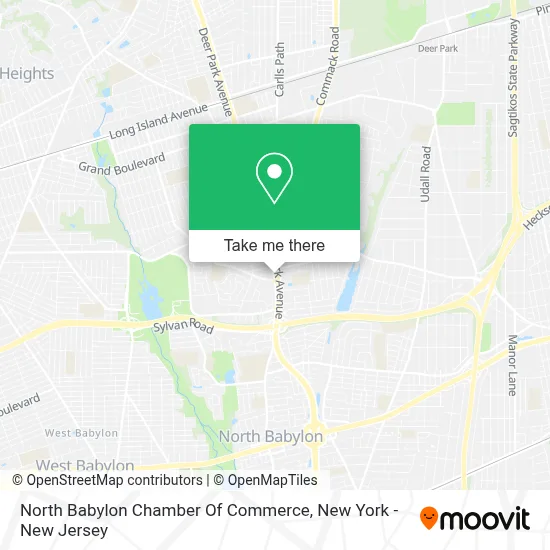 North Babylon Chamber Of Commerce map