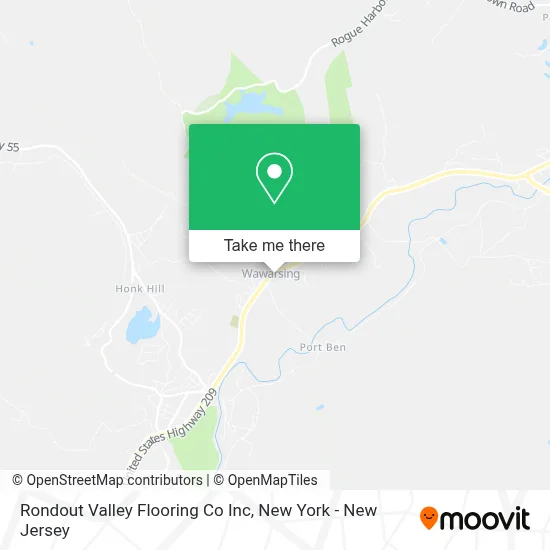 Rondout Valley Flooring Co Inc map