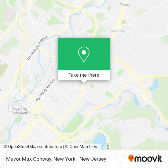Mayor Max Conway map