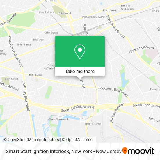 Smart Start Ignition Interlock map