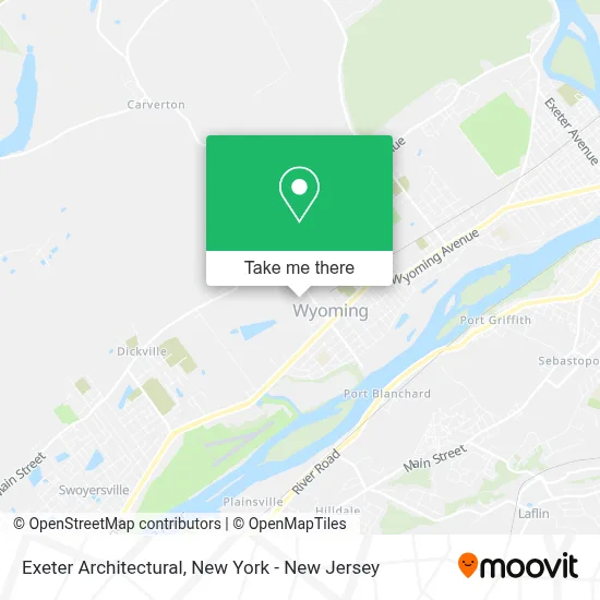 Exeter Architectural map