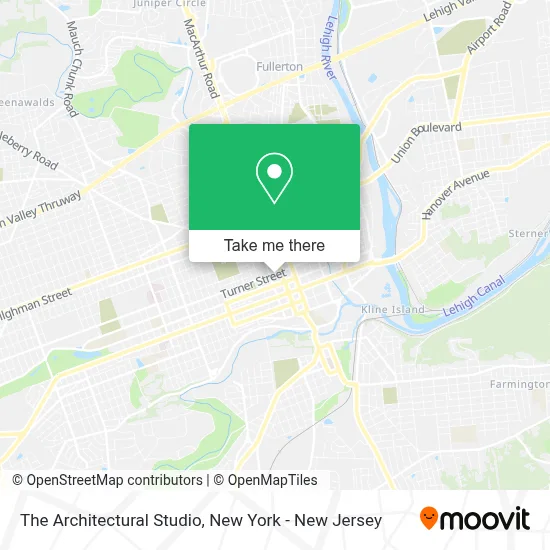 The Architectural Studio map