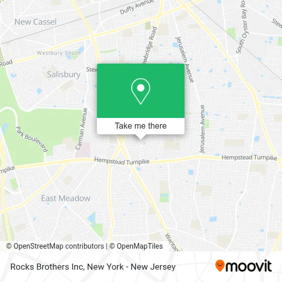Rocks Brothers Inc map