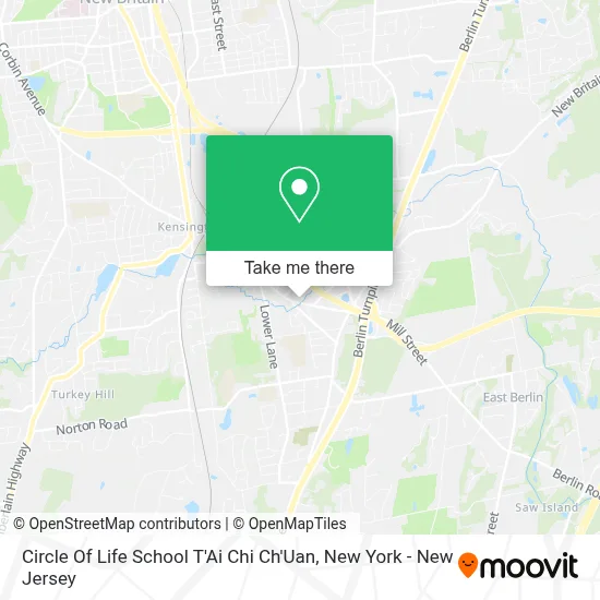Circle Of Life School T'Ai Chi Ch'Uan map