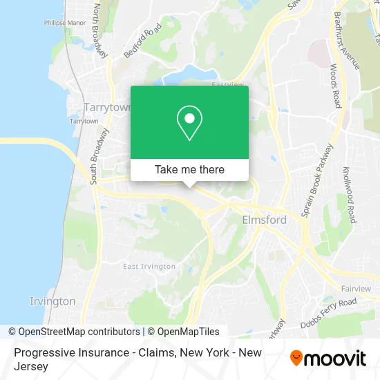 Progressive Insurance - Claims map