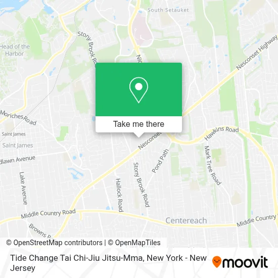 Tide Change Tai Chi-Jiu Jitsu-Mma map