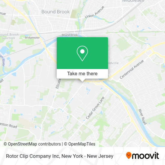 Rotor Clip Company Inc map