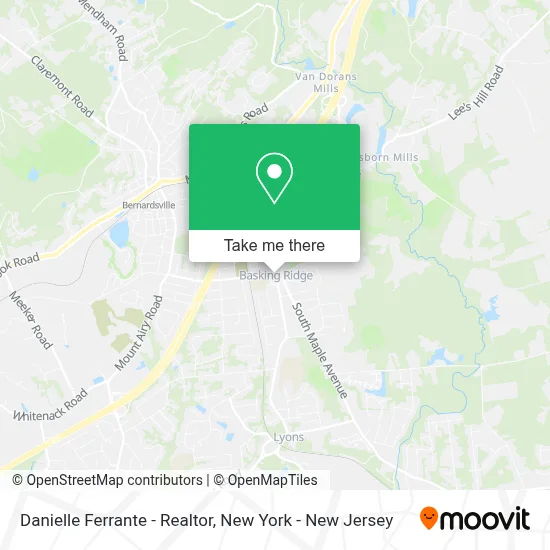 Danielle Ferrante - Realtor map