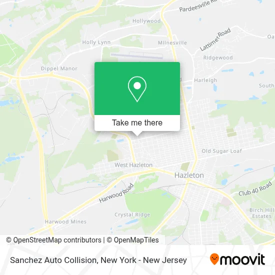 Sanchez Auto Collision map