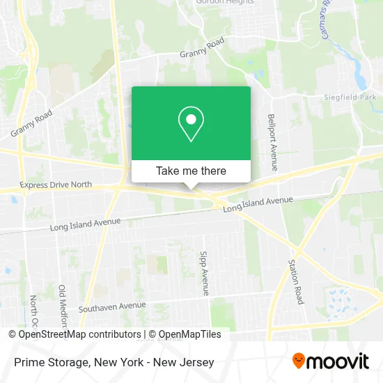 Prime Storage map