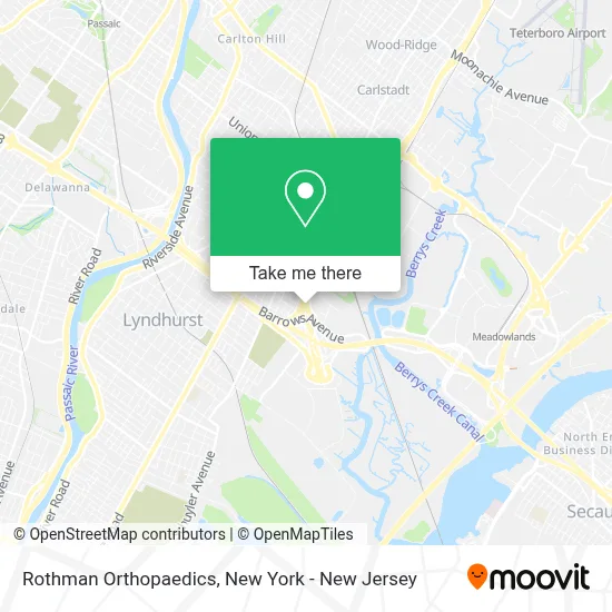 Rothman Orthopaedics map