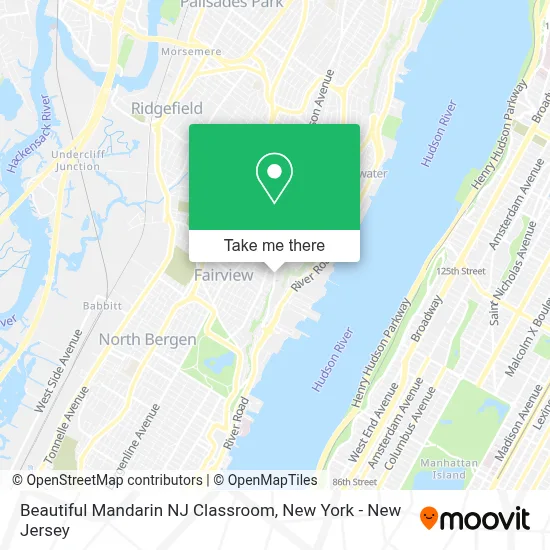 Beautiful Mandarin NJ Classroom map