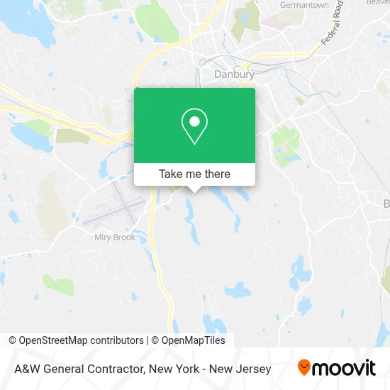 A&W General Contractor map