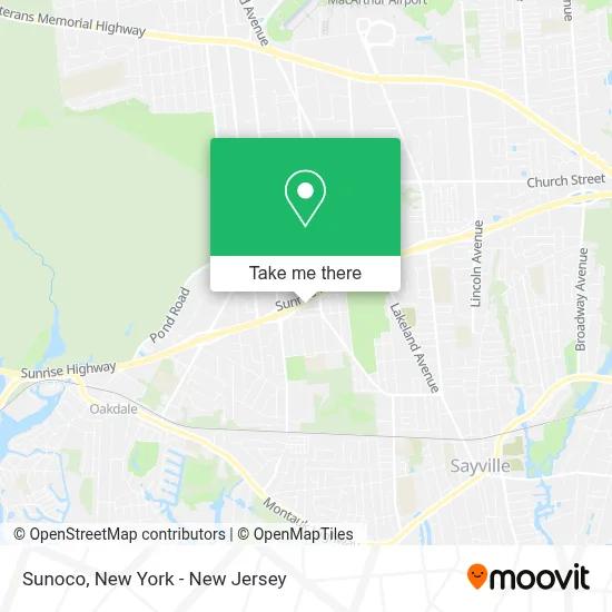 Sunoco map