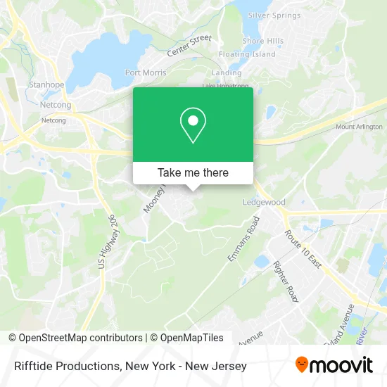 Rifftide Productions map