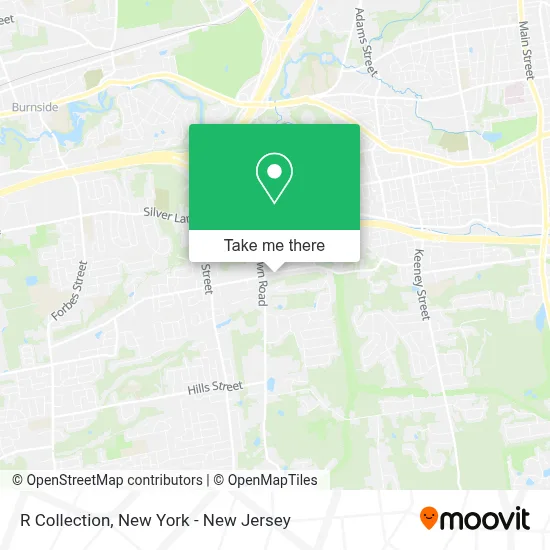 R Collection map