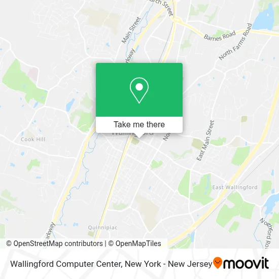 Wallingford Computer Center map