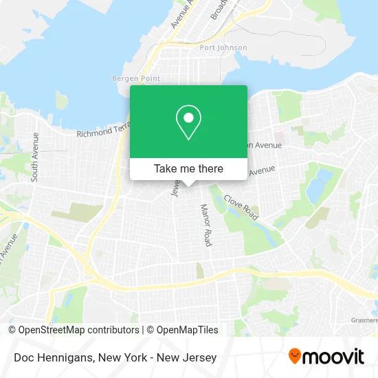 Doc Hennigans map