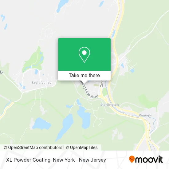 XL Powder Coating map