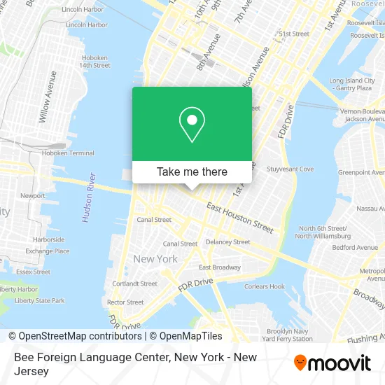 Bee Foreign Language Center map