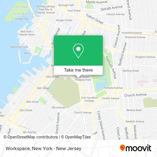 Workspace map