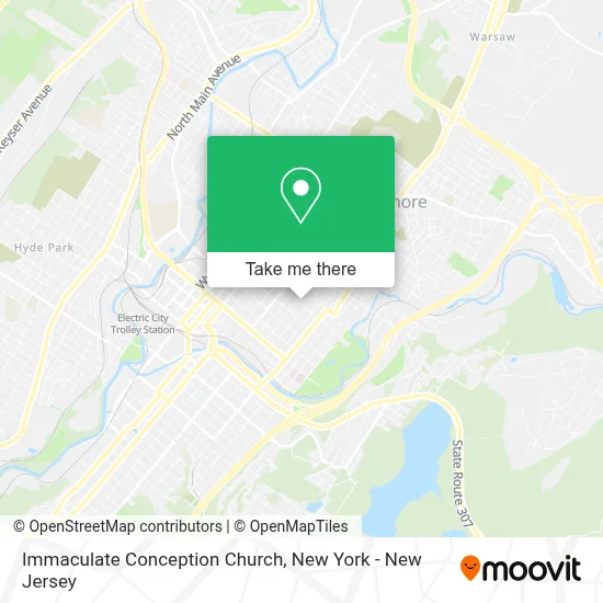 Immaculate Conception Church map