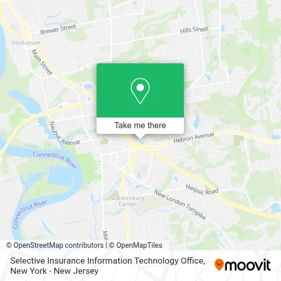 Selective Insurance Information Technology Office map