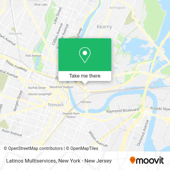 Latinos Multiservices map