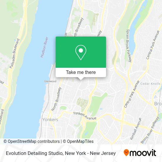 Evolution Detailing Studio map