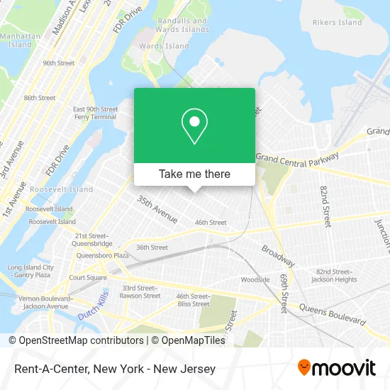 Rent-A-Center map