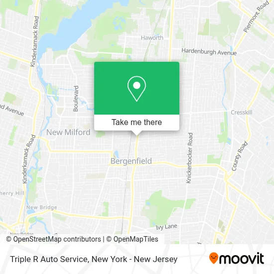Triple R Auto Service map