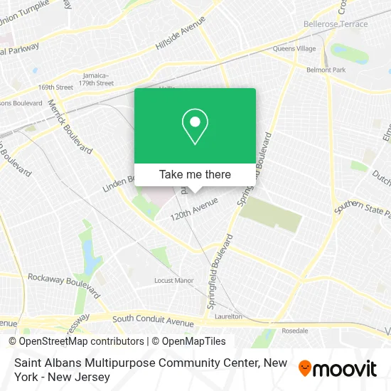Saint Albans Multipurpose Community Center map
